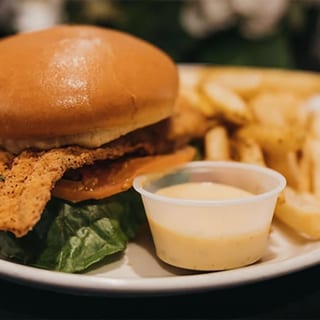 Catfish sandwich & fries