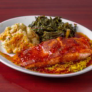 Cajun Salmon Platter